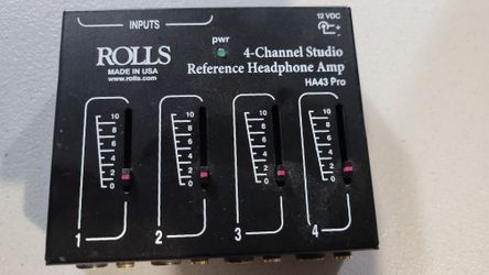 Rolls HA43 Pro 4 Channel Headphone Amp