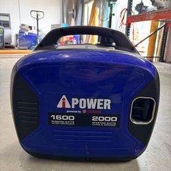 A-iPower/Yamaha SC2000iv Gasoline Portable Invertor Generator with Yamaha Engine, 2000 Peak and 1600 Running Watts