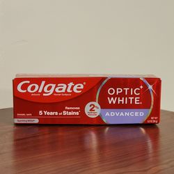 Colgate Optic White Advanced Toothpaste with 2% Hydrogen Peroxide – 3.2 oz