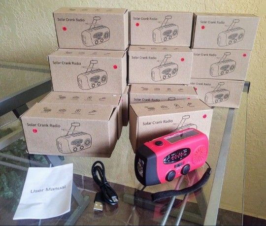 Radio Rechargeable AM/FM/Weather