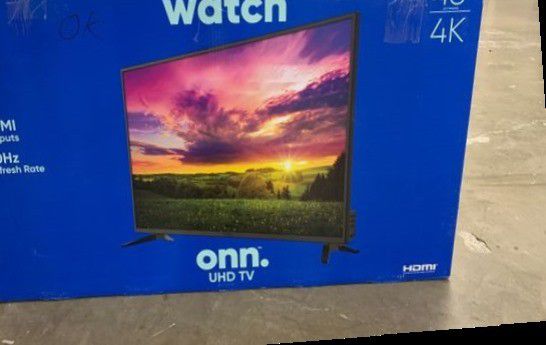 Brand New 43 4K ONN TV Open box w/ warranty VQ