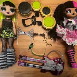 LOL Surprise Remix Fashion Rock Dolls & Car