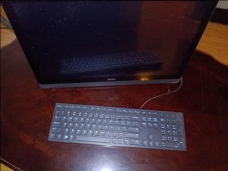 Touchscreen monitor and keyboard