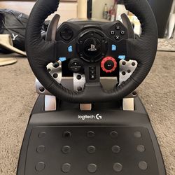 Logitech G29 Racing Wheel for PS5/PC - Like New (Used twice)