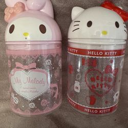 Hello Kitty My Melody Sanrio Storage Container Beauty