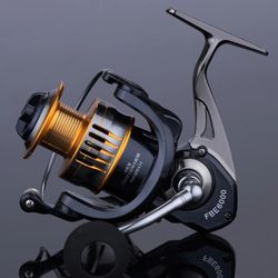 Model 5000 17+1BB 5.0:1/4.7:1 Spinning Reels High Speed ​​Gear Ratio Fishing Reel Wheel