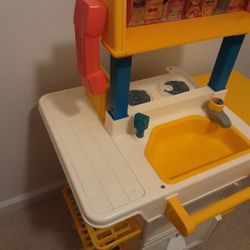 Vintage Fisher Price Play Kitchen 