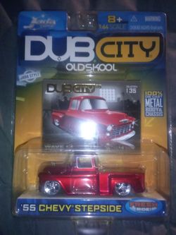 Jada Dub City Old Skool '55 Chevy Stepside 1:64