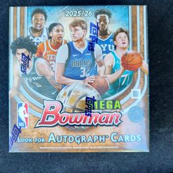 Bowman Basketball Mega Box Topps 2025-2026