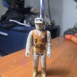 1980 Vintage Kenner Star Wars: The Empire Strikes Back Hoth Rebel Soldier action figure. 