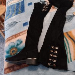 High Top Boots Size 6.5