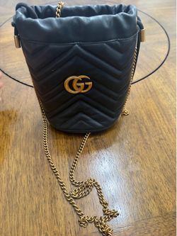 authentic gucci bucket