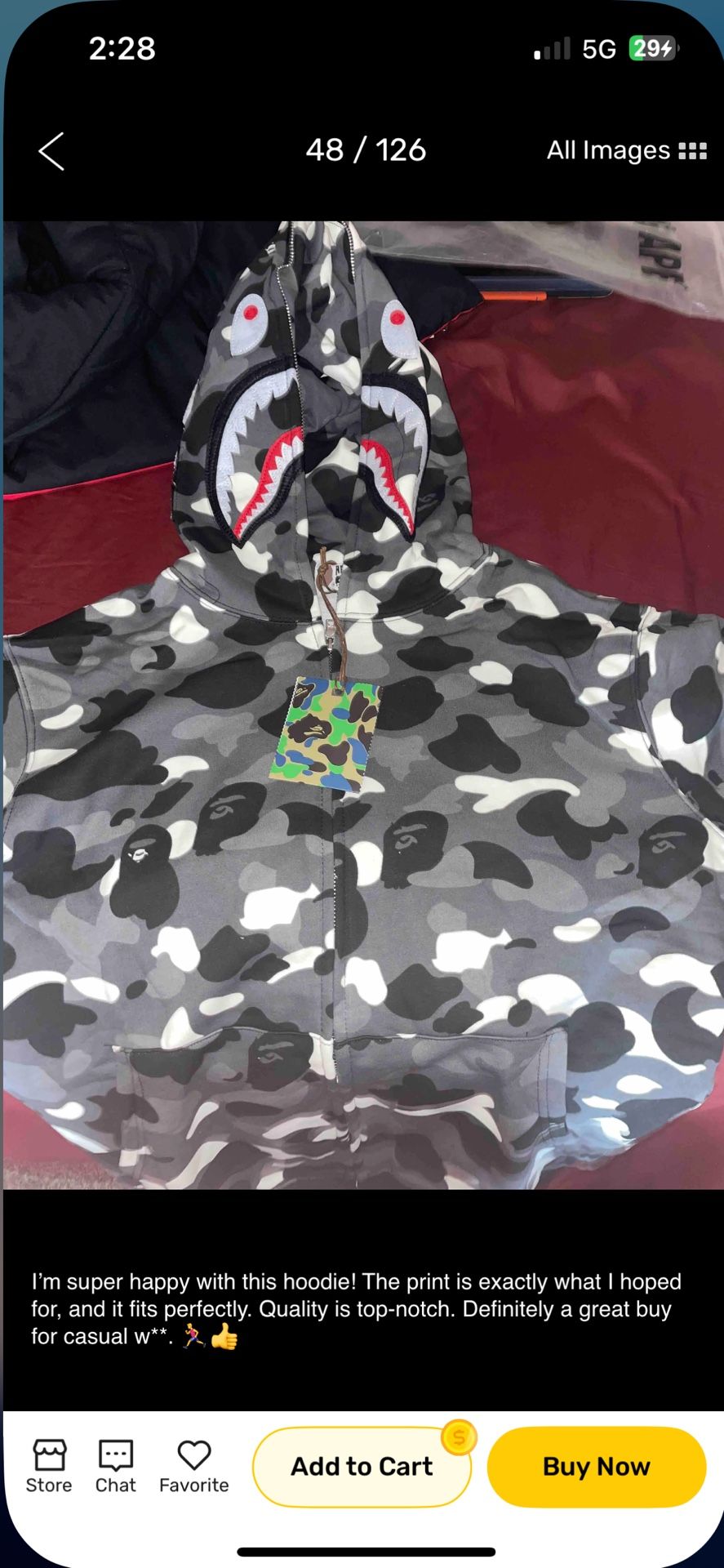 Bape Hoody
