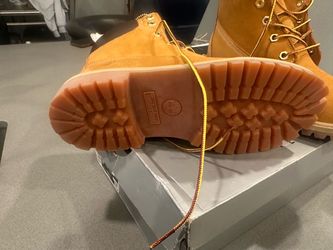 Timberland Wheat Nubuck Lace-Up Boots