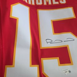 Autographed Authentic Patrick Mahomes Jersey