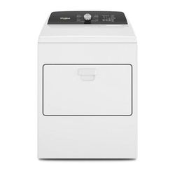 Whirlpool 7.0 cu inch top load electric dryer (white)