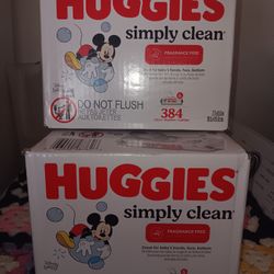 HUGGIES, WIPES 