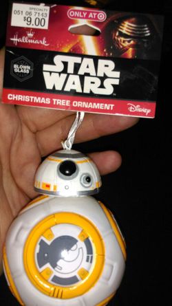 BB8 target exclusive holiday ornament