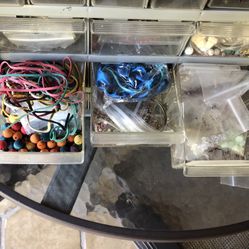 Jewelry Craft Beads And Misc Pieces  