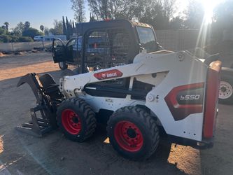 Bobcat skid steer track loader cat tractor