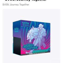 Journey Together Elite Trainer Box (ETB) SV09:  (JTG)