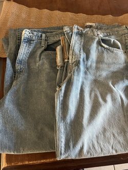 Jean Baggy Pants Two For $10