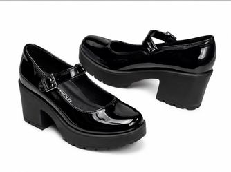 Black Platform Heels