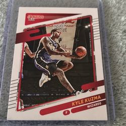 2021-22 Panini Donruss Kyle Kuzma Washington Wizards #166