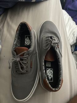 Size 11 Gray vans for cheap