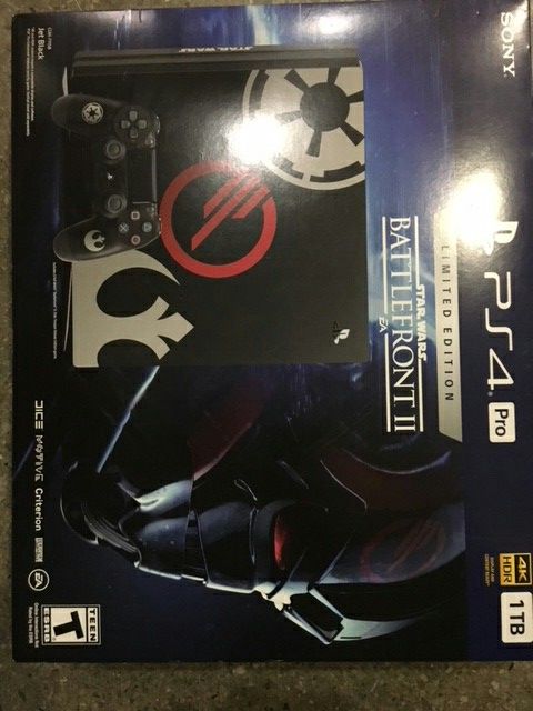 Sony - PlayStation 4 Pro 1TB Limited Edition Star Wars Battlefront