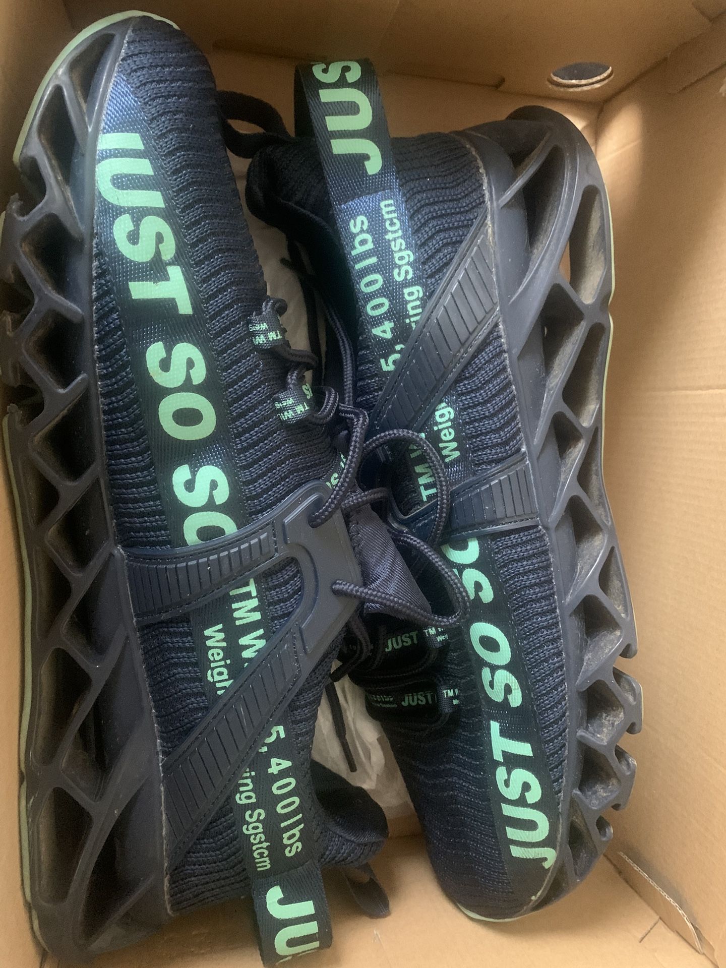 Shoes Just So So Men's Navy & Seafoam Athletic Sneakers