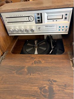 Record player and am/fm radio