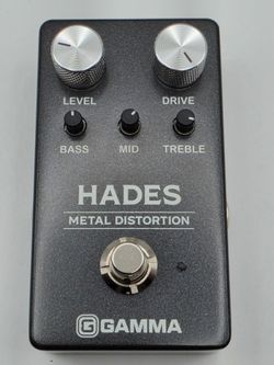 Gamma Hades distortion pedal