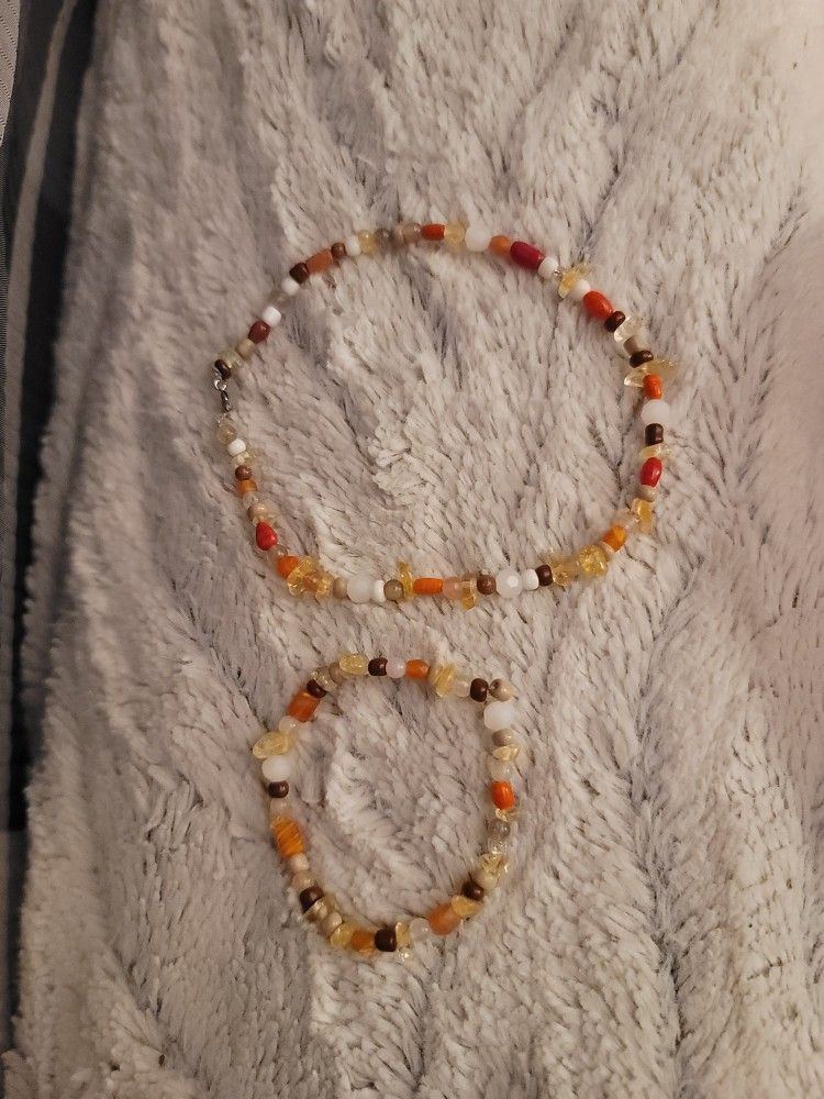 Self Made Bracelet And Anklet