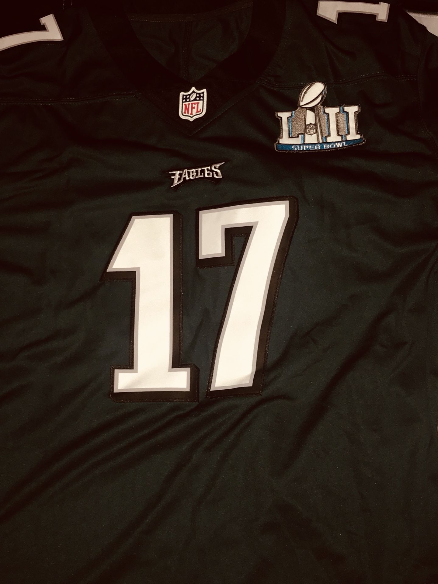 Philadelphia Eagles Jersey w/ Super Bowl 52 Patch XXL
