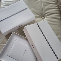 2 iPad 9th Generation (Box Only)