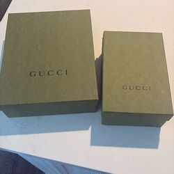 Two Gucci Boxes
