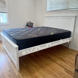 Queen Bed With Mattress