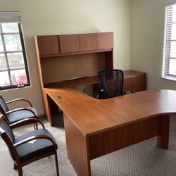 Office Desk And Chairs 