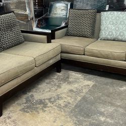 SOFA SET 2 PIECES/ JUEGO DE SOFAS 2 PIEZAS