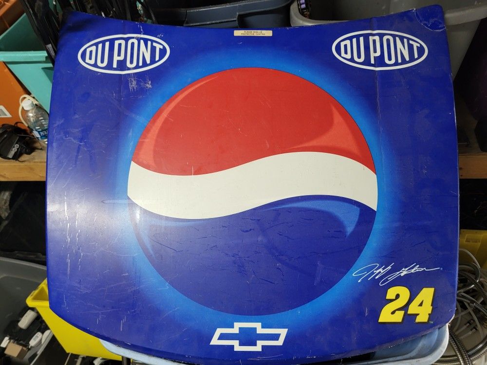 Nascar Jeff Gordon Mini Race Car Hood