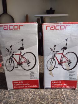Racor Bike Lift Ceiling Hoist – 2 Pack