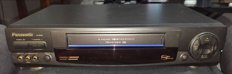 Panasonic PV-9662 VCR + USB Video Capture Bundle — Tested & Working