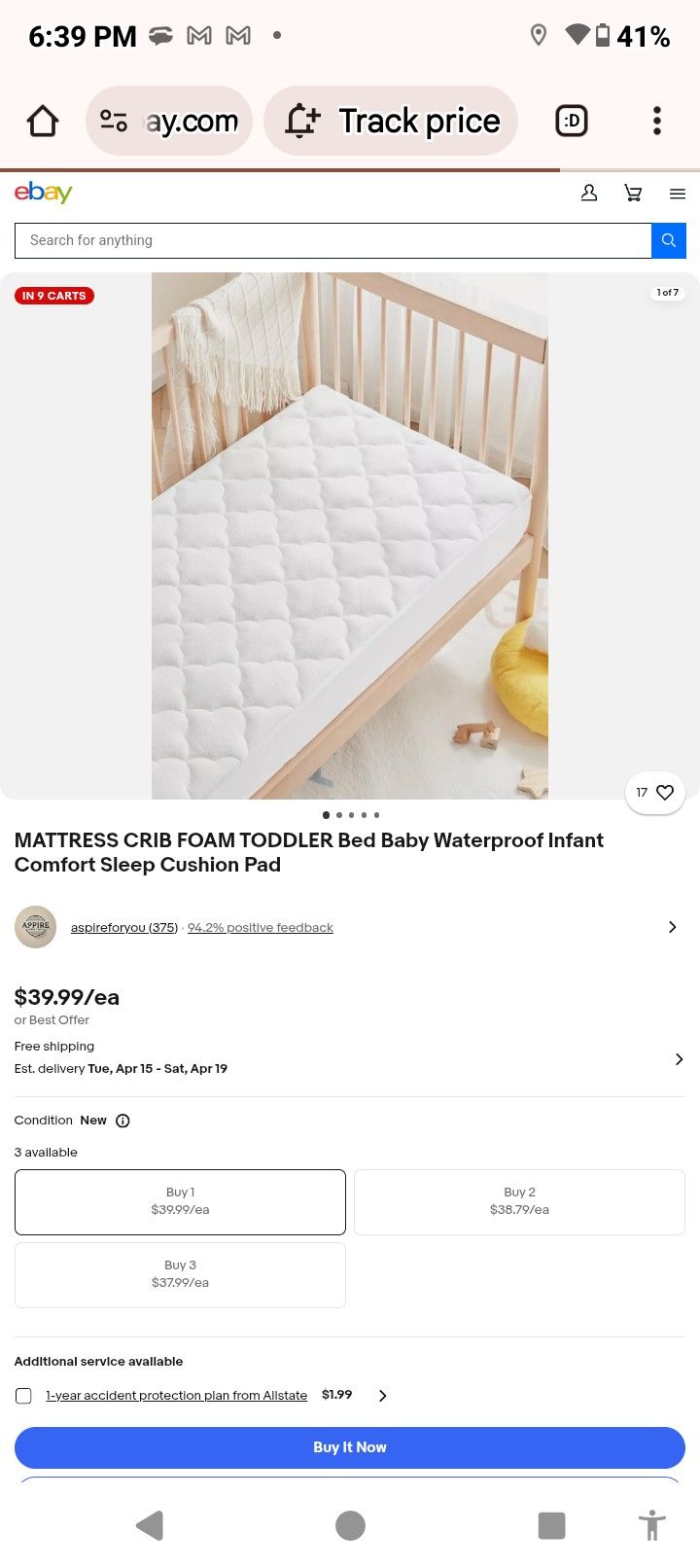 Crib Mattress In Great Condition