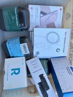 Mixed Lot of Phone Accessories and Chargers