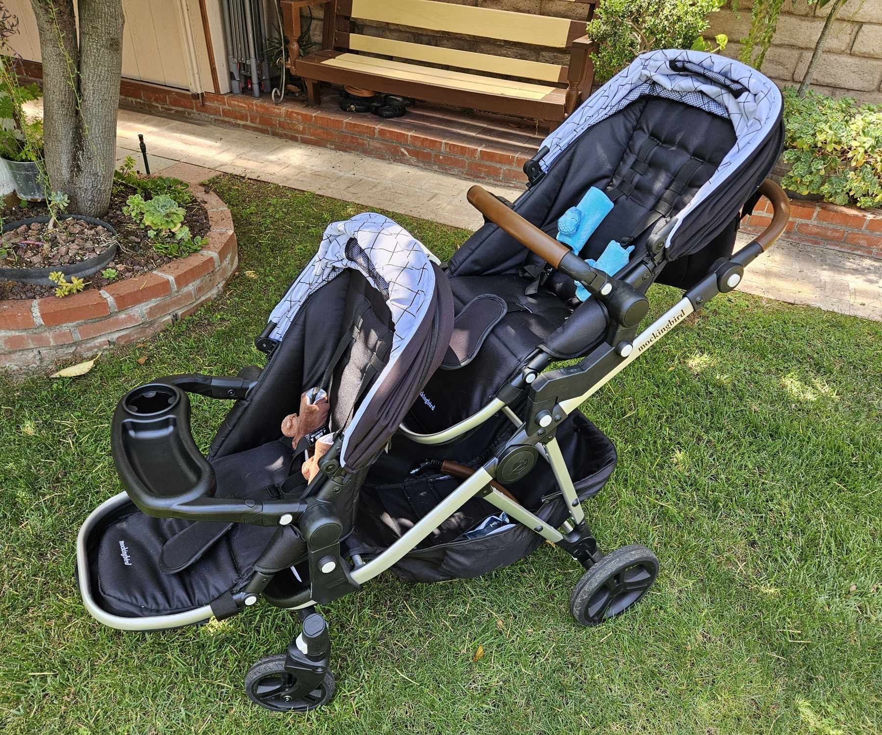 Mockingbird Single To Double Stroller 2023 model