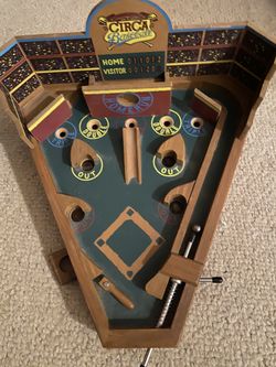Circa Baseball Pinball Game Front Porch