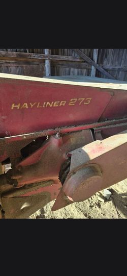 New Holland Hayliner 273 square hay baler. Field ready always kept under shed. Works great. $2999 great deal for a fully functional baler.