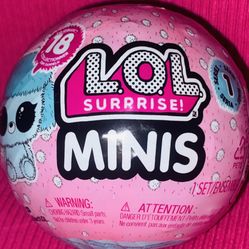 LOL Surprise Minis Series 1 Mystery Pack [1x Fuzzy Tiny Animal, Collect to Build a Tiny House!]
