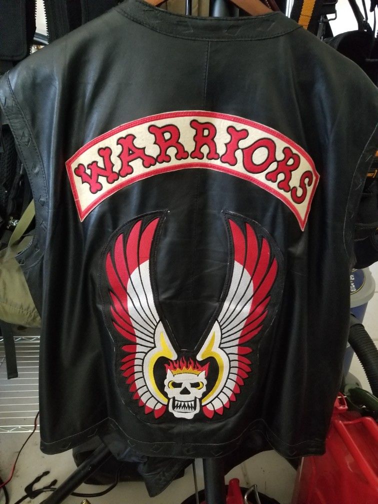 Warriors Movie Accurate Leather Vest